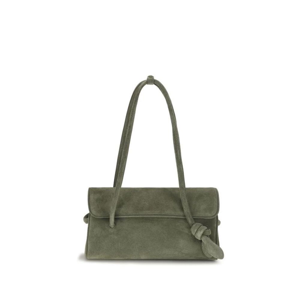 Jacquemus Bicolor Calf Leather Bos Taurus Shoulder Women's Bag